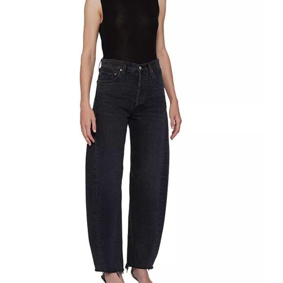 AGOLDE Luna High Rise Barrel Jeans - Picture 1 of 3